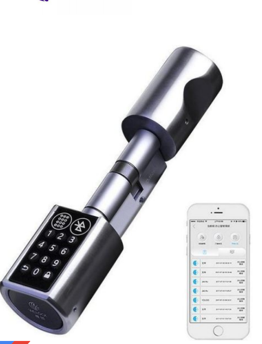 PCBZ High quality material smart door lock, apartment card key, smart Bluetooth door lock, with password lock
