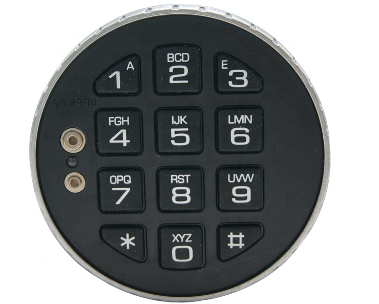 Metal Keypad Swing Lock Electronic Fireproof Cabinet Biometric Fingerprint Safe Lock for Vault/ Safes