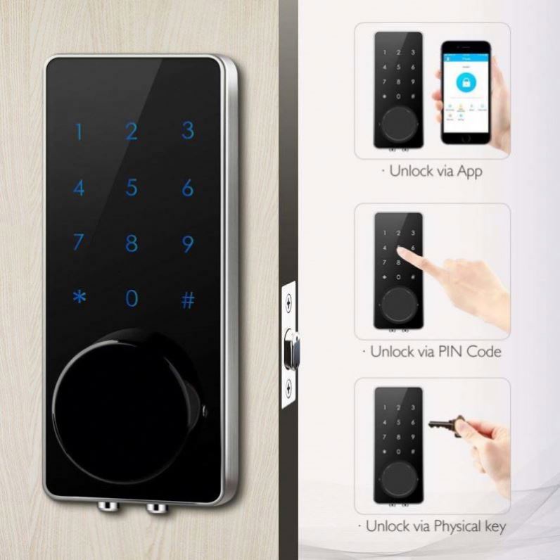 American standard deadbolt BLE digital keypad smart door lock