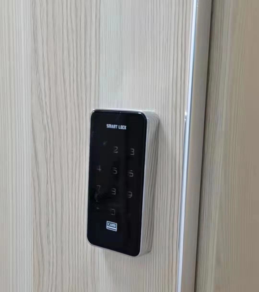 App electronic cabinet door lock, hidden file cabinet lock kit, replace furniture drawer lock, suitable for home and office