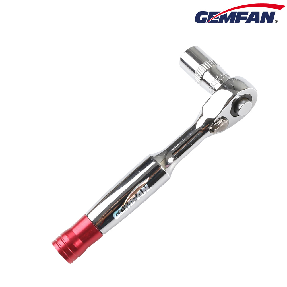 Gemfan 1/4" Ratchet Screwdriver Socket Wrench -8MM