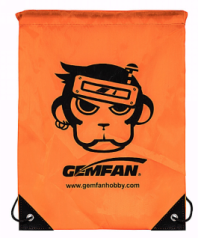 Gemfan Drawstring Bag-Orange