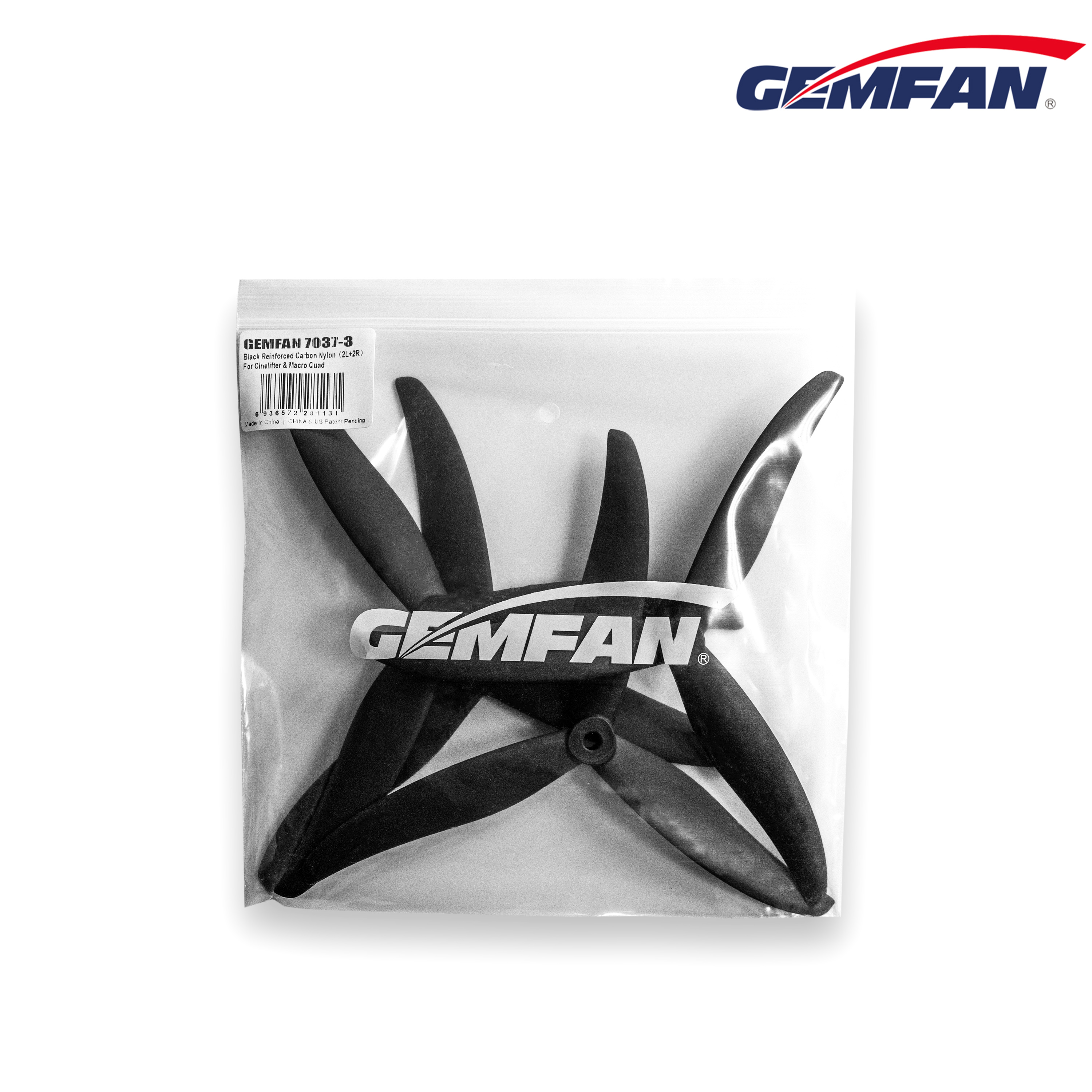 Gemfan 7037-3 Carbon Nylon for Cinelifter & Macro Quad