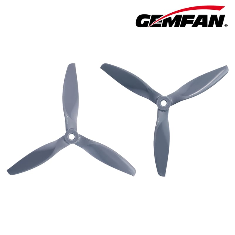 Gemfan 5.1X5X3 Fixed-wing Propeller Glass Fiber Nylon Electric Dark Grey (CW CCW 2 pieces/package)
