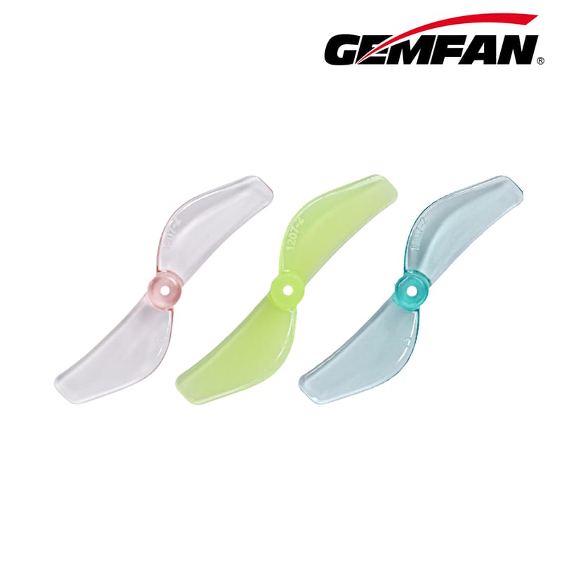 GEMFAN 1207-2 Ultra-lightweight 2-blade FPV Drone Propeller 4pairs/set