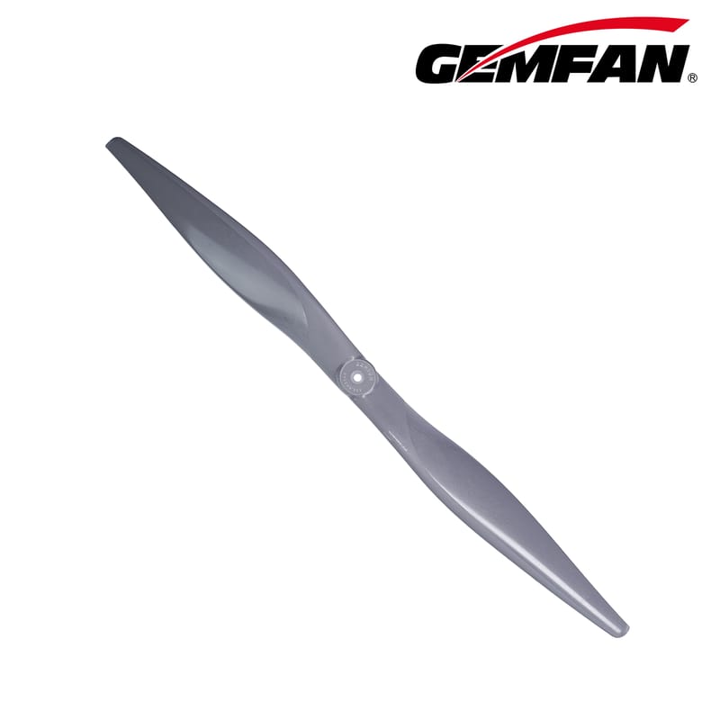 GEMFAN 22X10R Dark Grey VORTEX Electric Glass Fiber Nylon Reverse Rotation Propeller