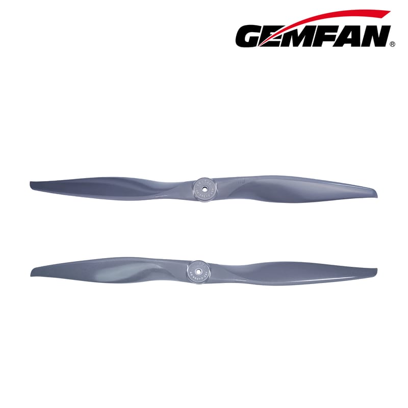 GEMFAN 18X12R Dark Grey VORTEX Electric Glass Fiber Nylon Reverse Rotation Propeller