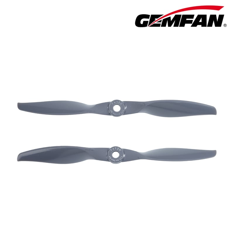 GEMFAN 7X12E 7X12R Glass Fiber Nylon VORTEX Electric Propeller 2PIECE/SET