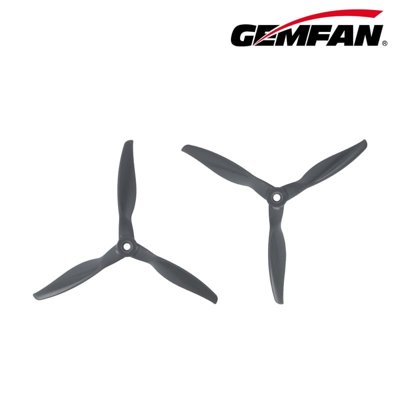 GEMFAN 6X9X3 Glass Fiber Nylon Dark Grey Propeller