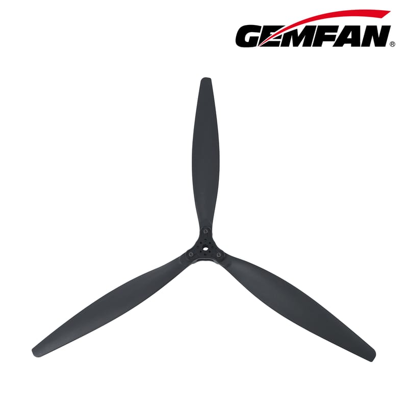 GEMFAN 2412F Folding 3 Blade Glass Fiber Nylon Folded propeller