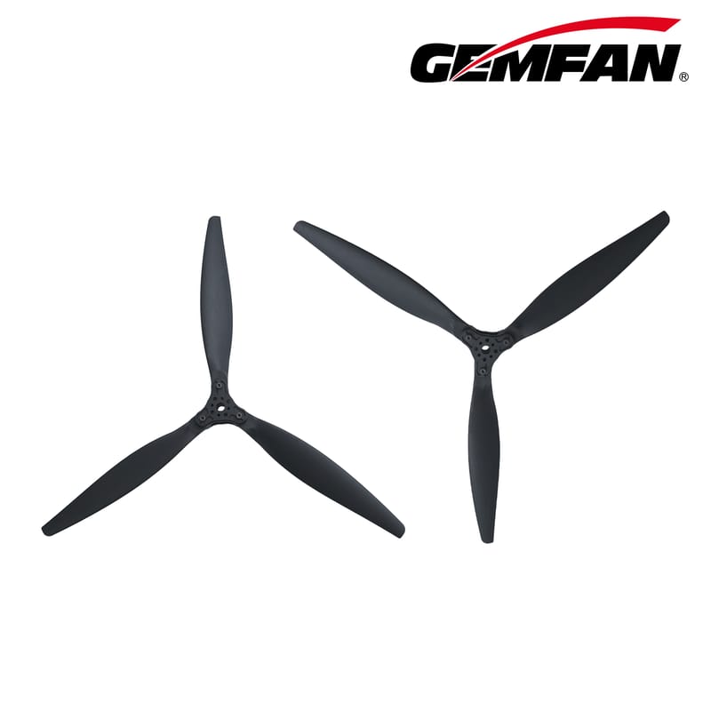 GEMFAN 2010F Folding 3 Blade Glass Fiber Nylon Propeller