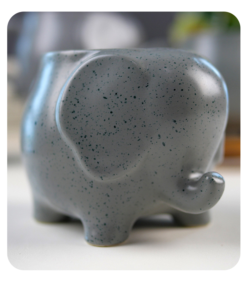 Ceramic elephant mug