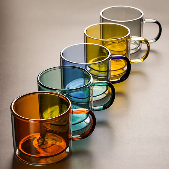 Borosilicate colored glass