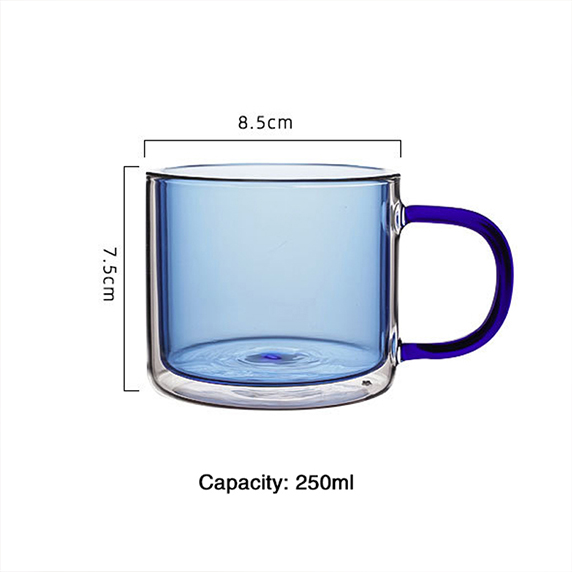 Borosilicate colored glass