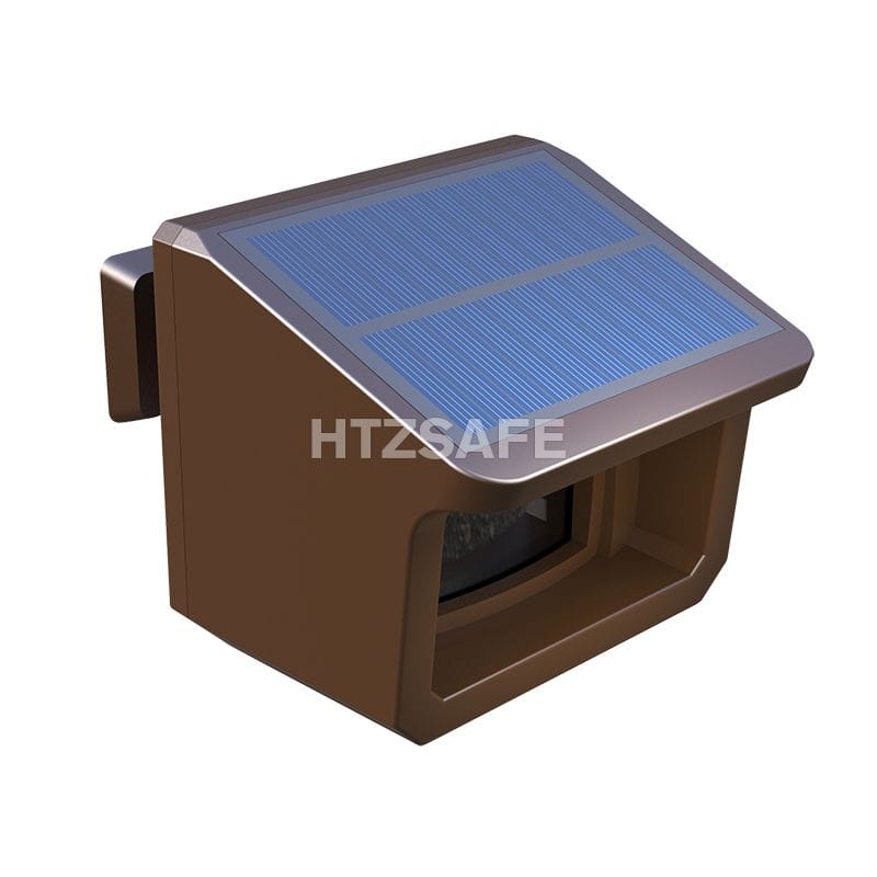 Extra Solar Wireless Motion Sensor/Detector - 800 Meters Wireless Transmission Range - 21 Meters Sensor Detection Range