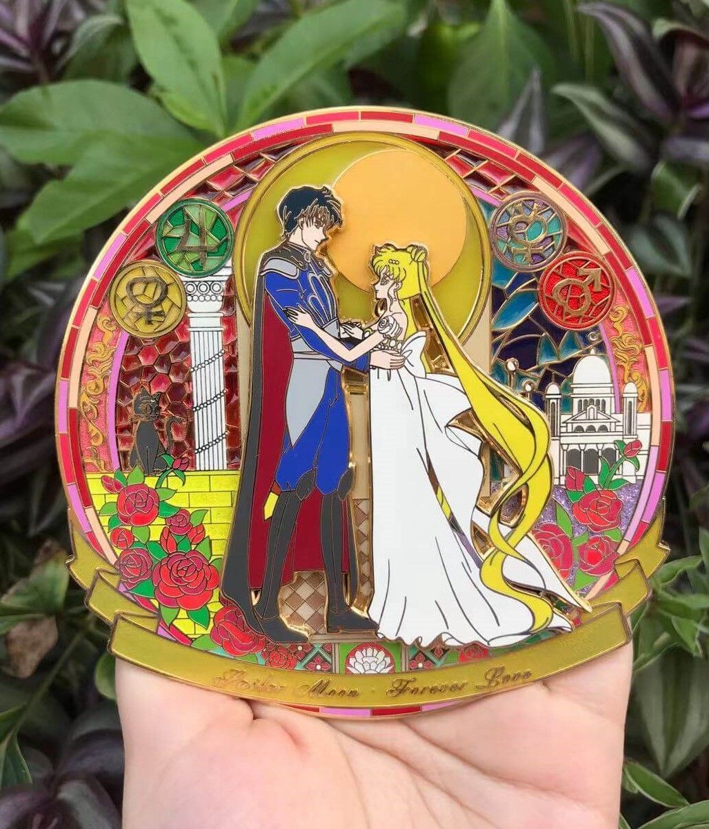 Forever Love pin