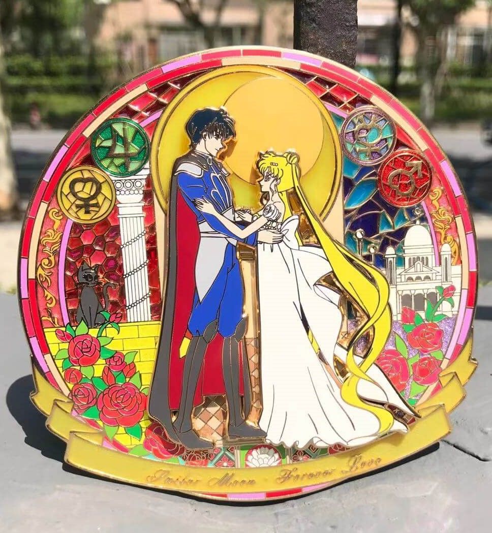 Forever Love pin