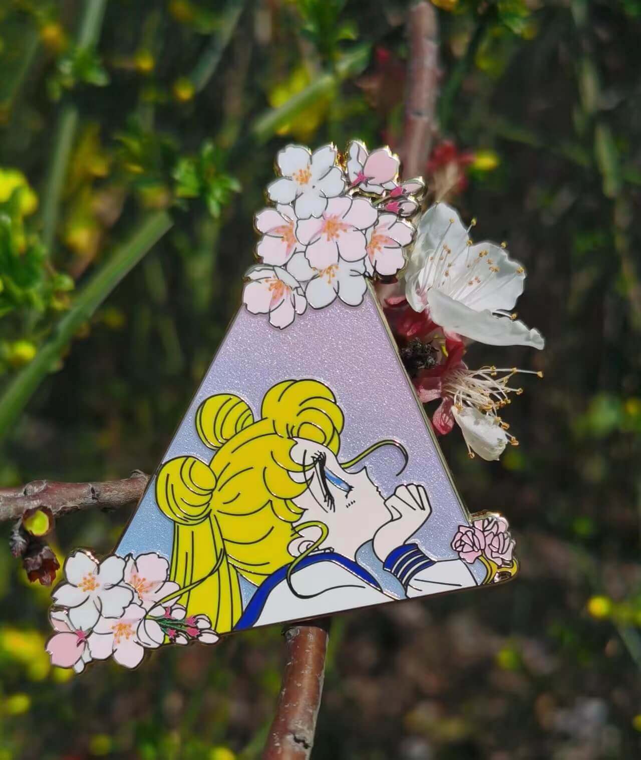 Seiya＆Usagi Pin