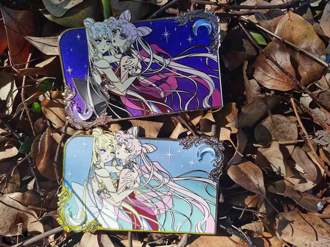 Serenity & Black Lady Pin