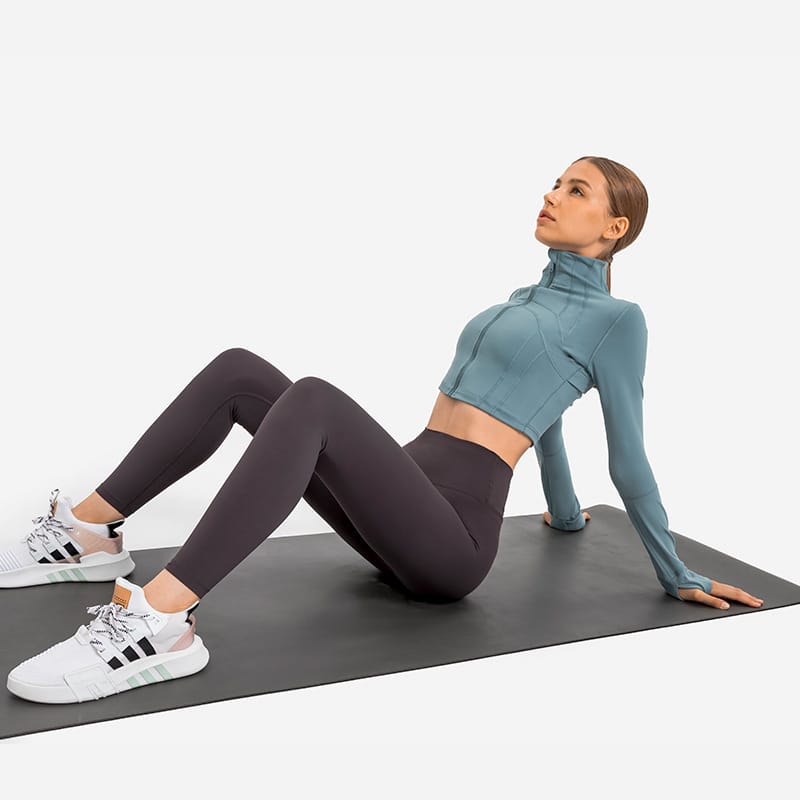 Women Full Zip Yoga Jacket