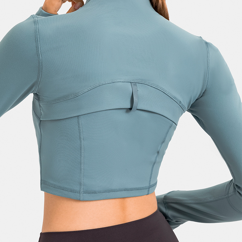 Women Full Zip Yoga Jacket