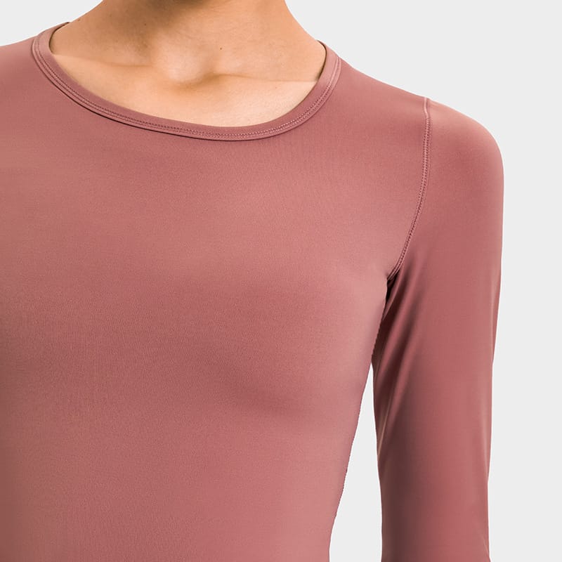 Yoga Crop Top Long Sleeve