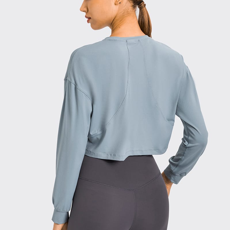 Long Sleeve Yoga Top Womens