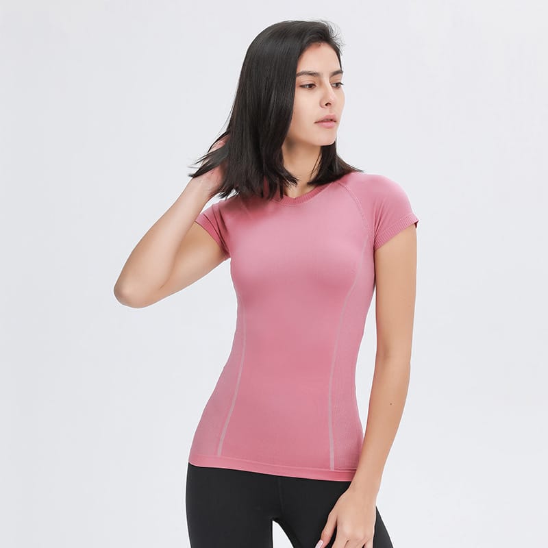 Yoga Short Sleeved Tops