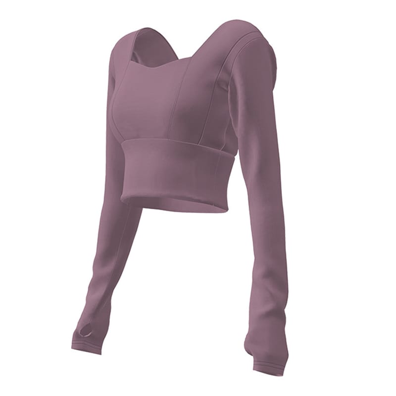 Workout Tops with Built in Bra