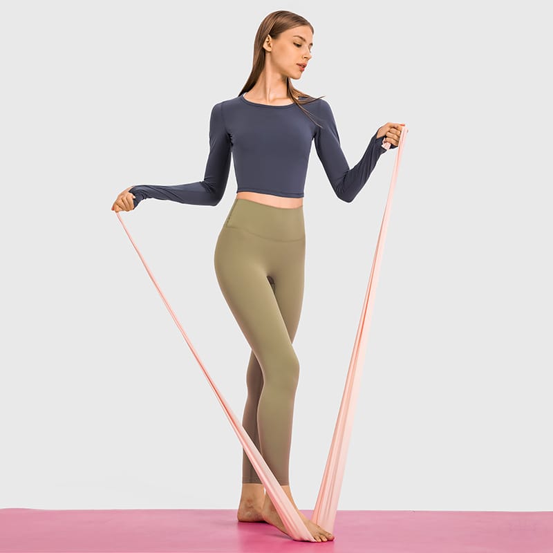 Yoga Crop Top Long Sleeve