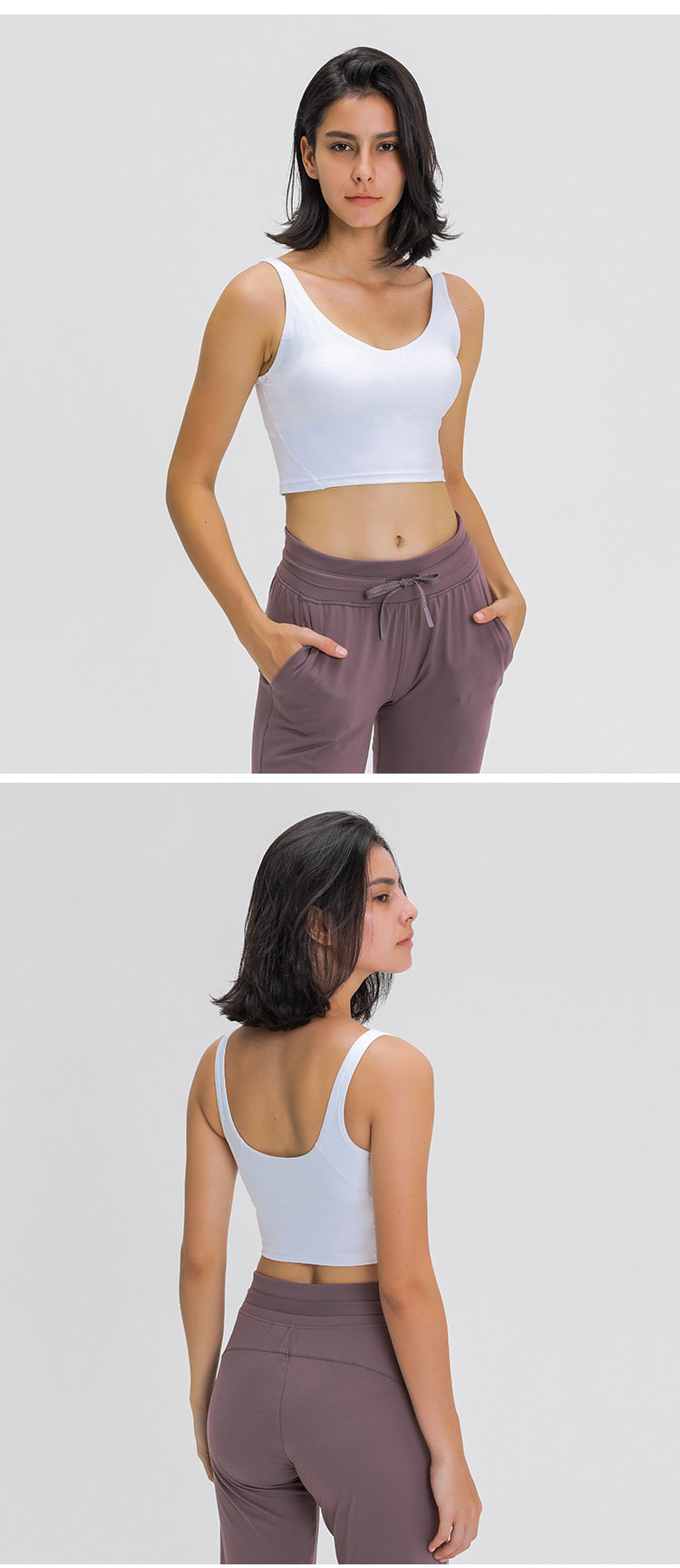 Yoga Tank With Built In Bra