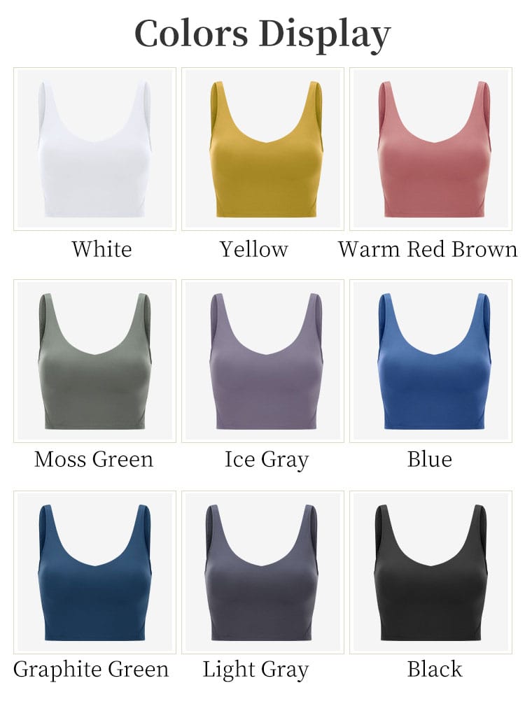 Yoga Tank With Built In Bra