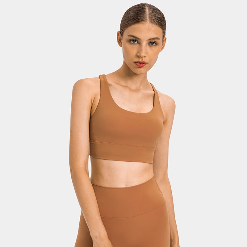 Strappy Yoga Bra
