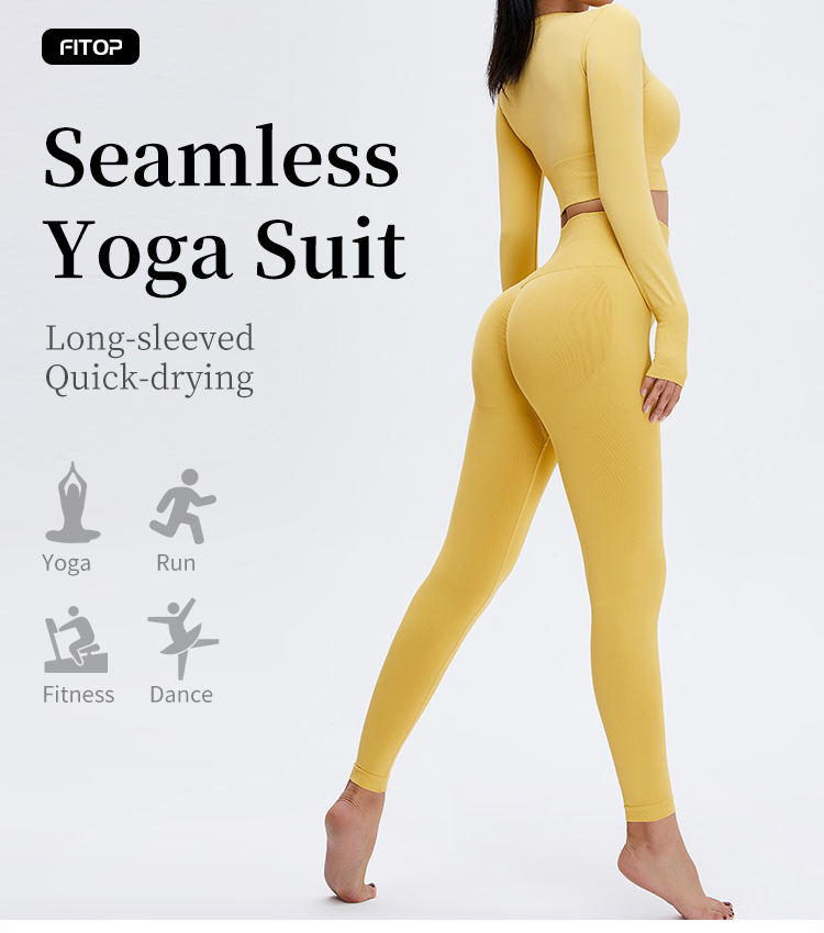 Seamless Yoga Suit