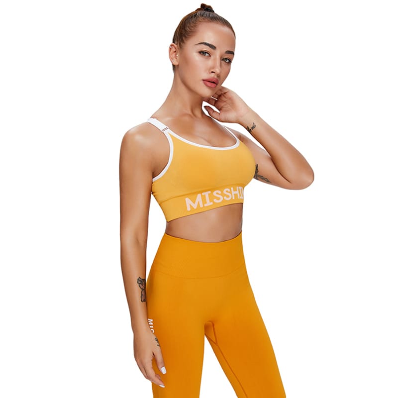 Seamless Yoga Bra