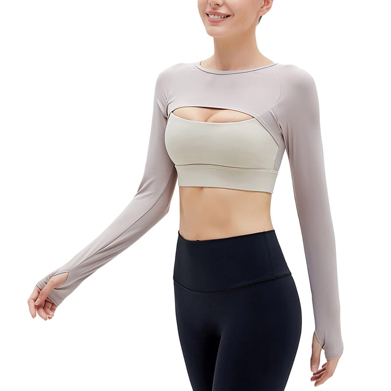 Cut Out Long Sleeve Top