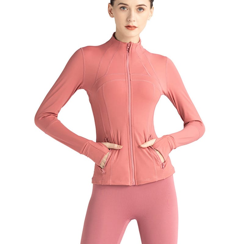 Yoga Jacket with Thumb Holes