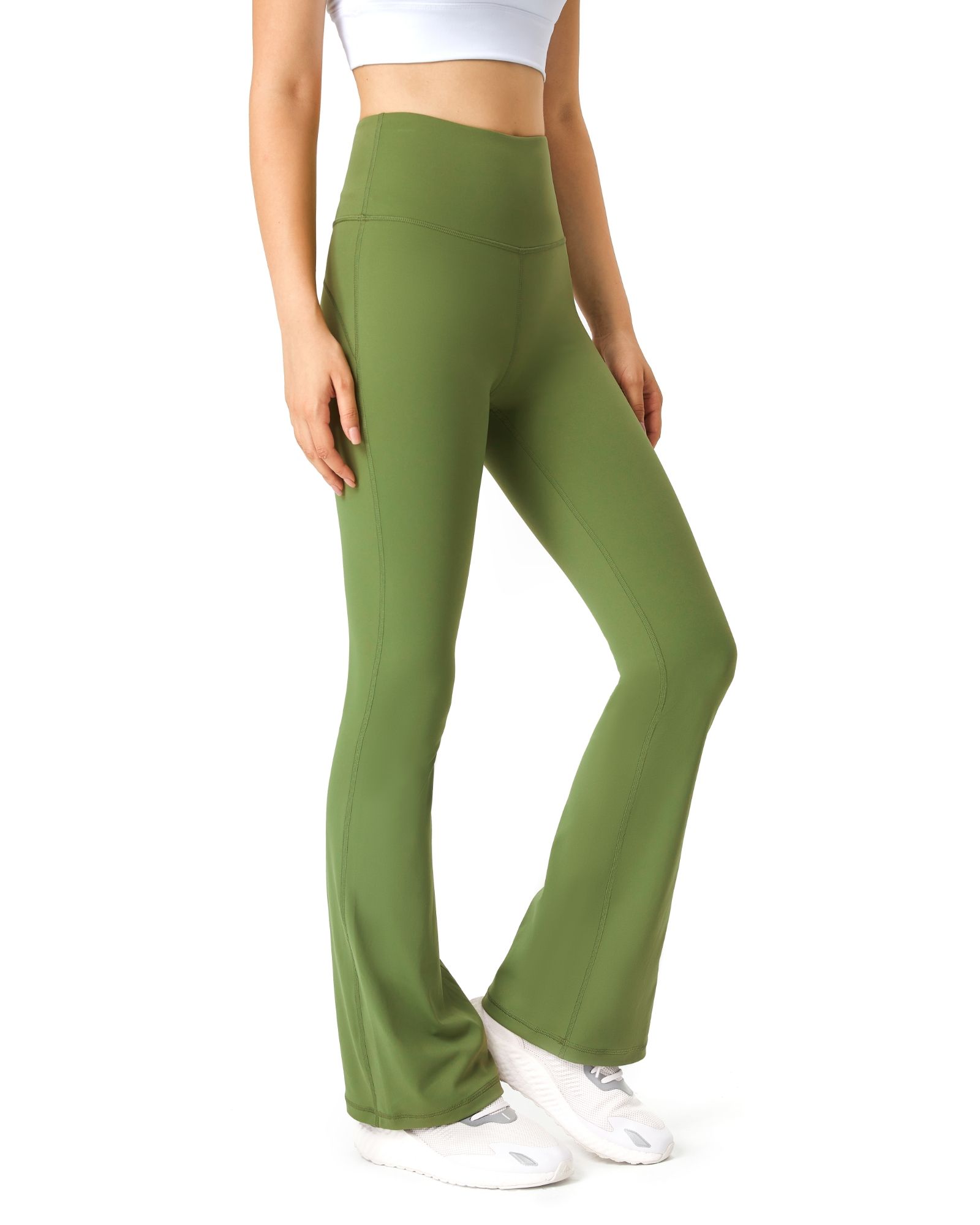 【61】FITOP Flare Yoga Pants for Women Buttery Soft High Waist Bootcut Pants Workout Leggings