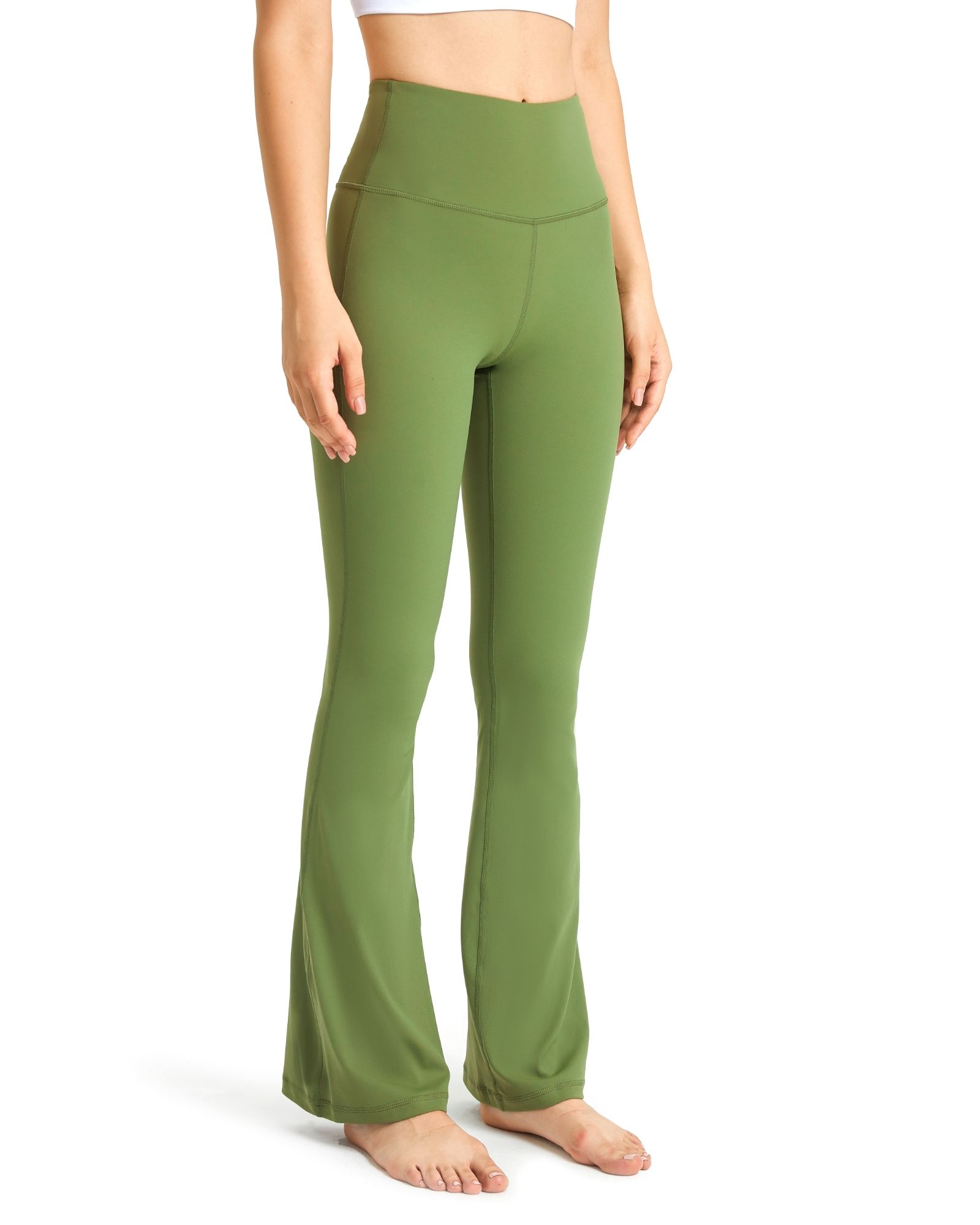 【61】FITOP Flare Yoga Pants for Women Buttery Soft High Waist Bootcut Pants Workout Leggings