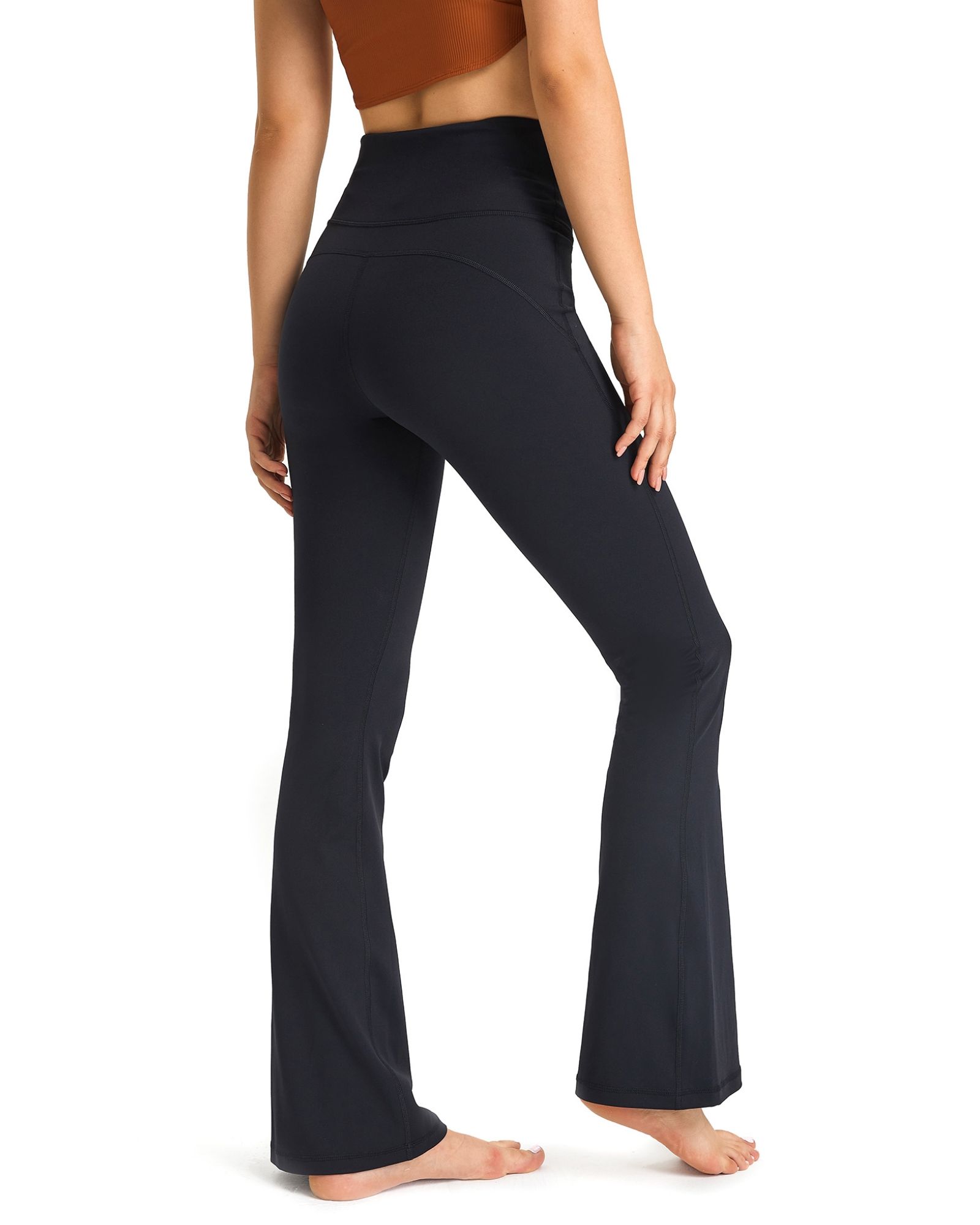 【61】FITOP Flare Yoga Pants for Women Buttery Soft High Waist Bootcut Pants Workout Leggings
