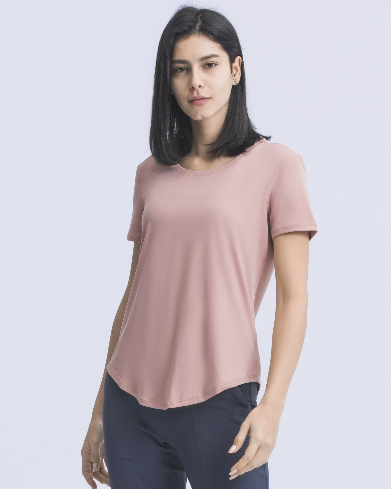 FITOP Workout Tops for Women Short Sleeve Athletic Tees Breathable Yoga Gym Running Yoga Shirts