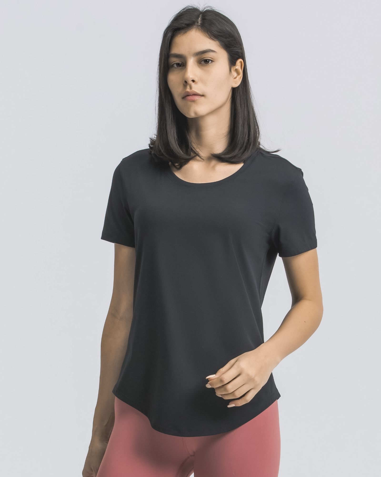 FITOP Workout Tops for Women Short Sleeve Athletic Tees Breathable Yoga Gym Running Yoga Shirts