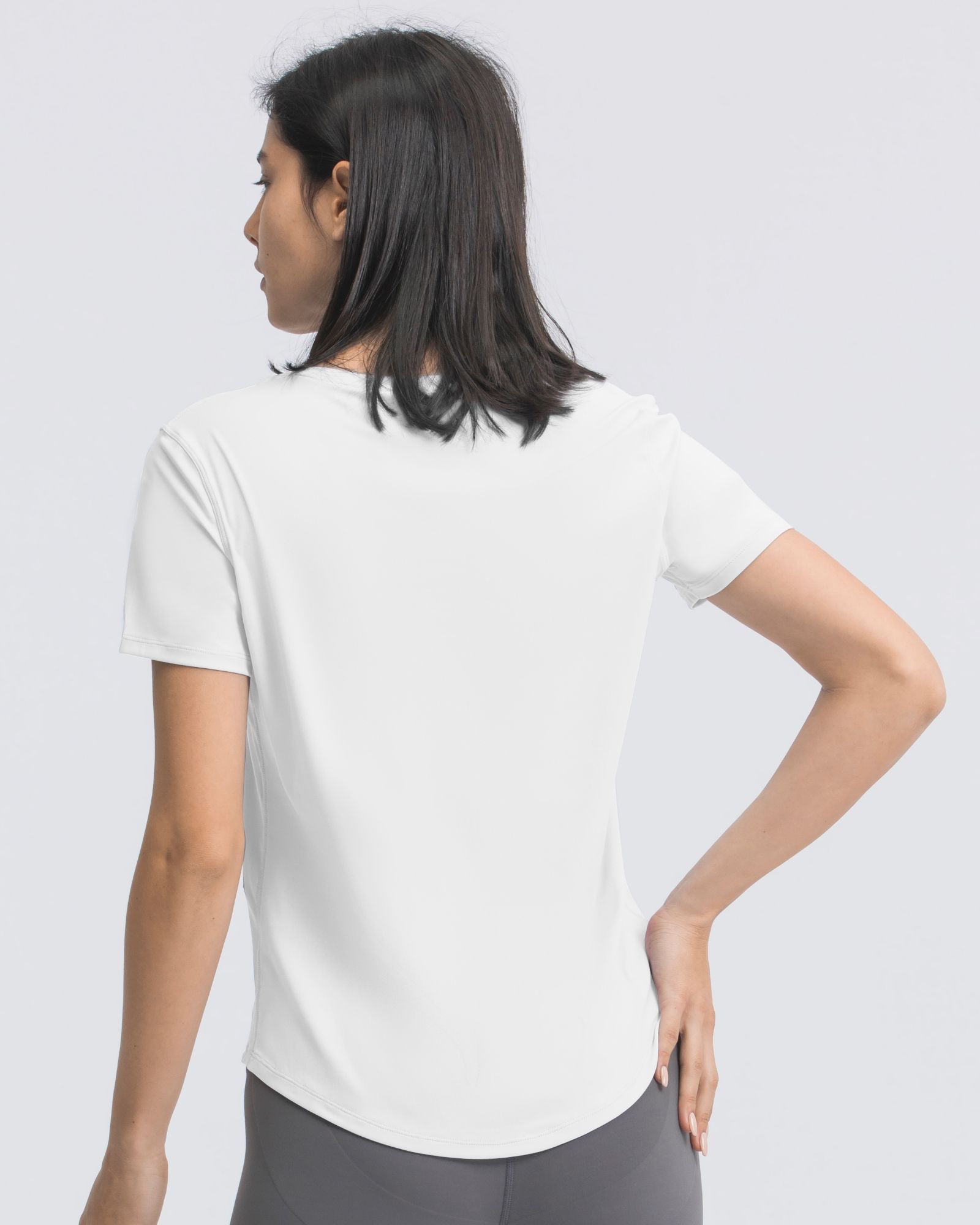 FITOP Workout Tops for Women Short Sleeve Athletic Tees Breathable Yoga Gym Running Yoga Shirts