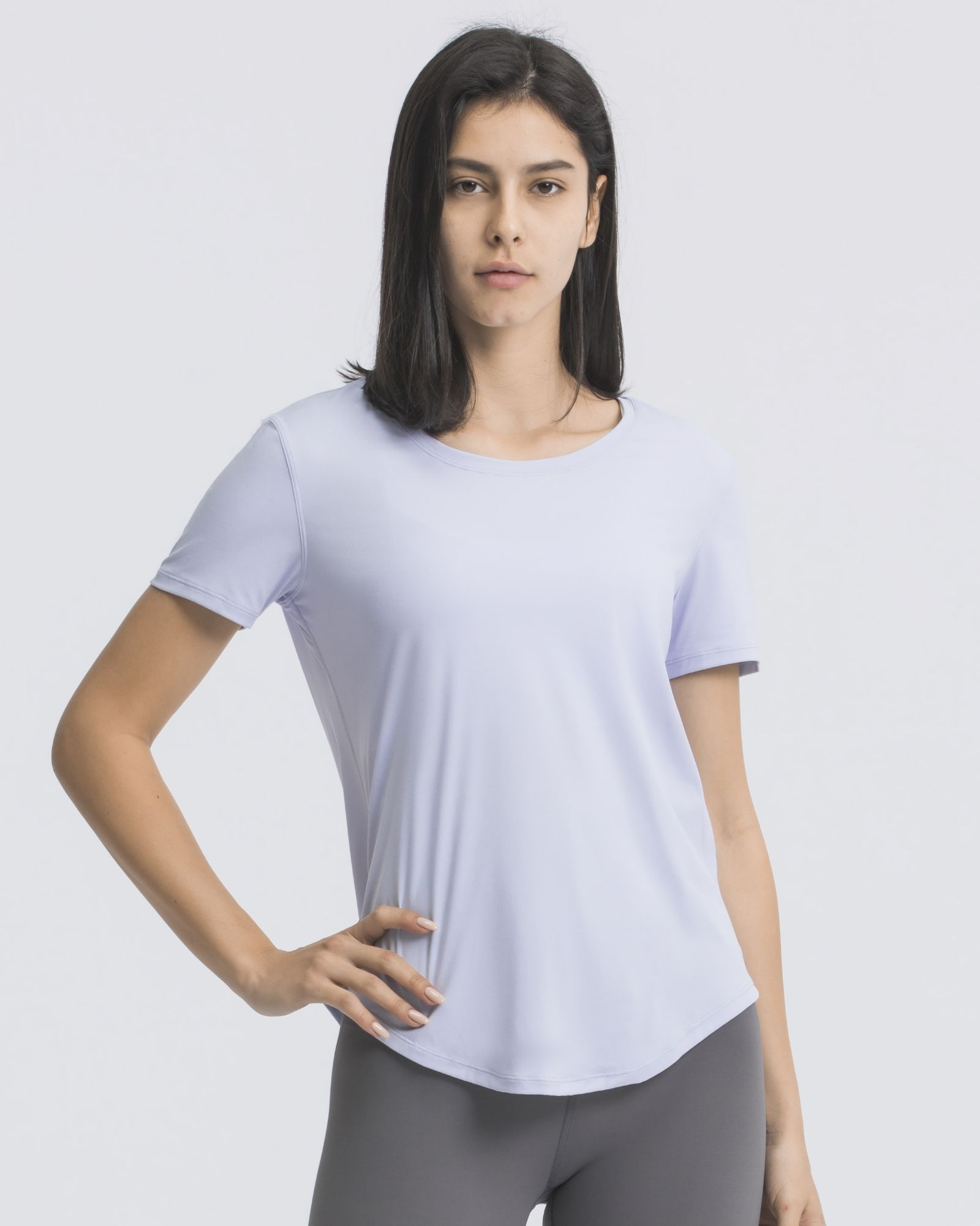FITOP Workout Tops for Women Short Sleeve Athletic Tees Breathable Yoga Gym Running Yoga Shirts