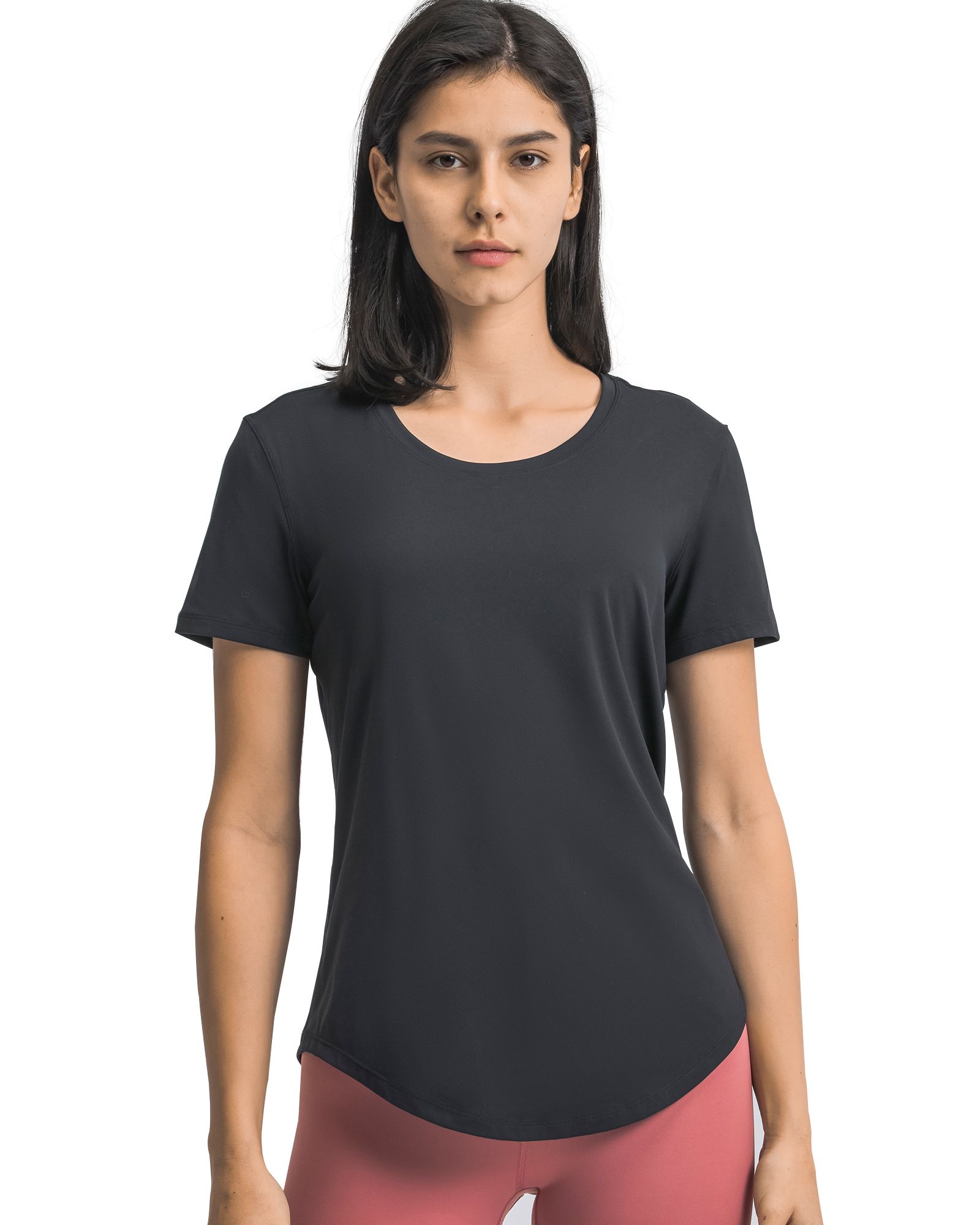 FITOP Workout Tops for Women Short Sleeve Athletic Tees Breathable Yoga Gym Running Yoga Shirts
