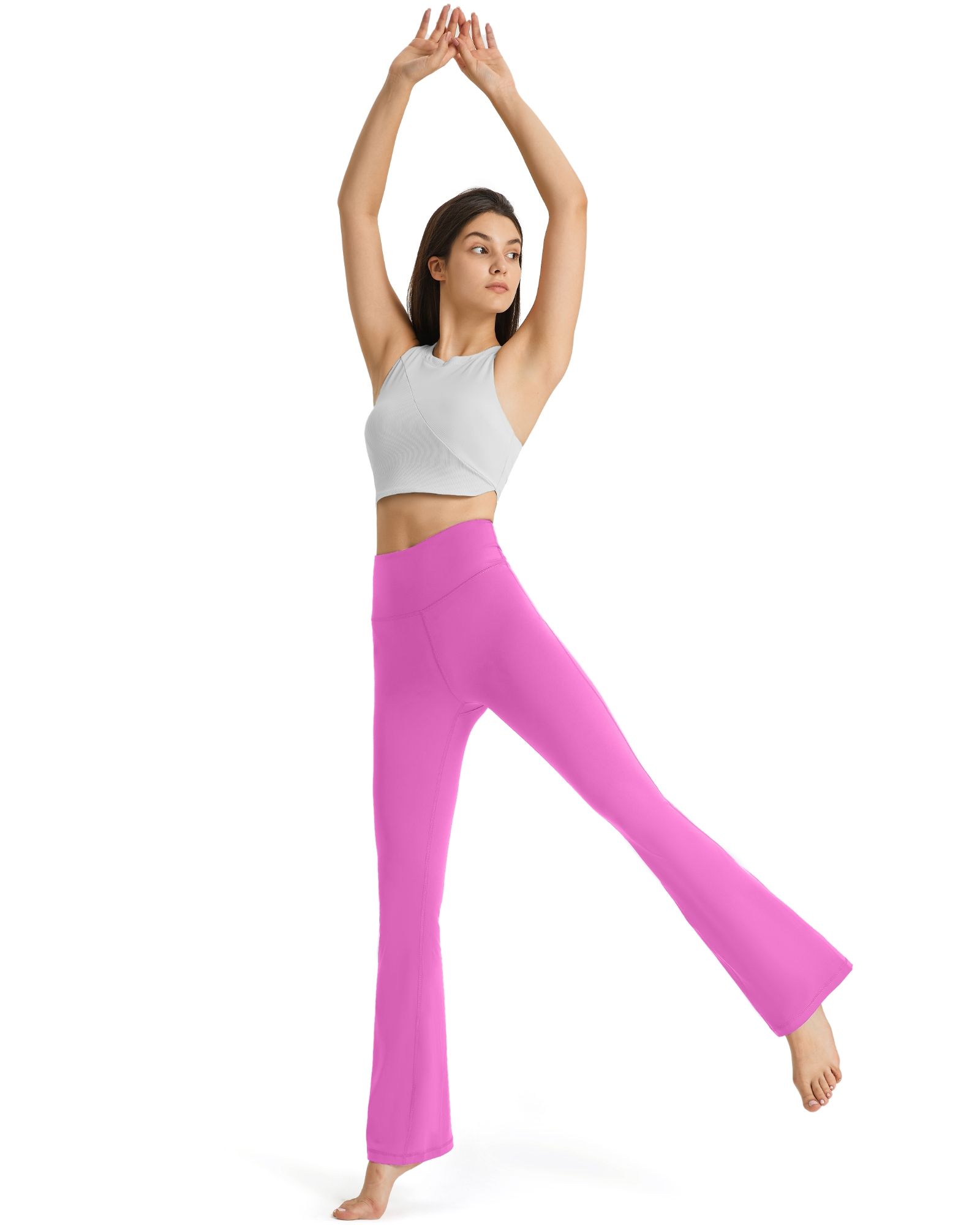 【61】FITOP Flare Yoga Pants for Women Buttery Soft High Waist Bootcut Pants Workout Leggings