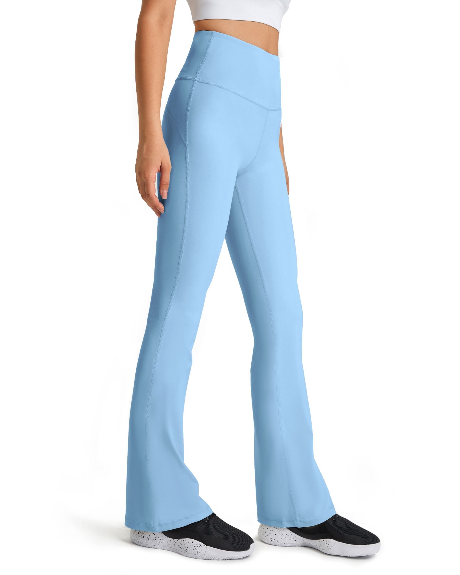 【61】FITOP Flare Yoga Pants for Women Buttery Soft High Waist Bootcut Pants Workout Leggings