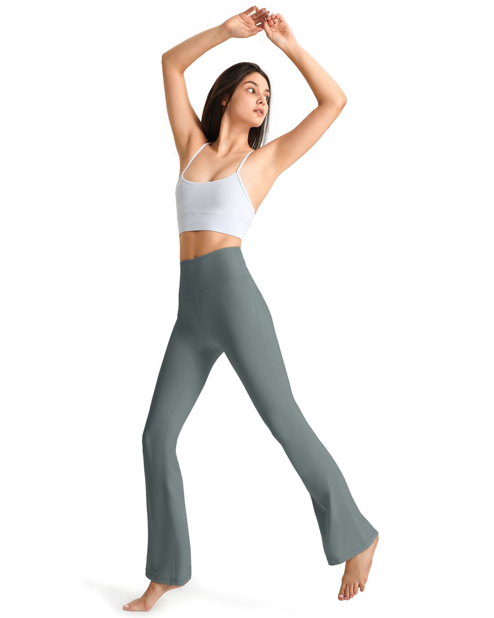 【61】FITOP Flare Yoga Pants for Women Buttery Soft High Waist Bootcut Pants Workout Leggings