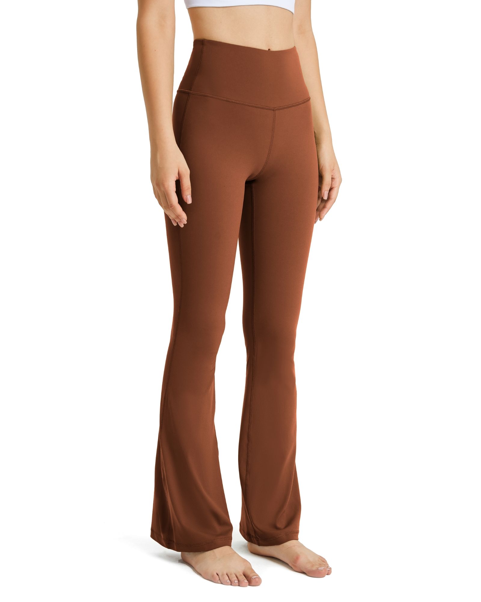 【61】FITOP Flare Yoga Pants for Women Buttery Soft High Waist Bootcut Pants Workout Leggings