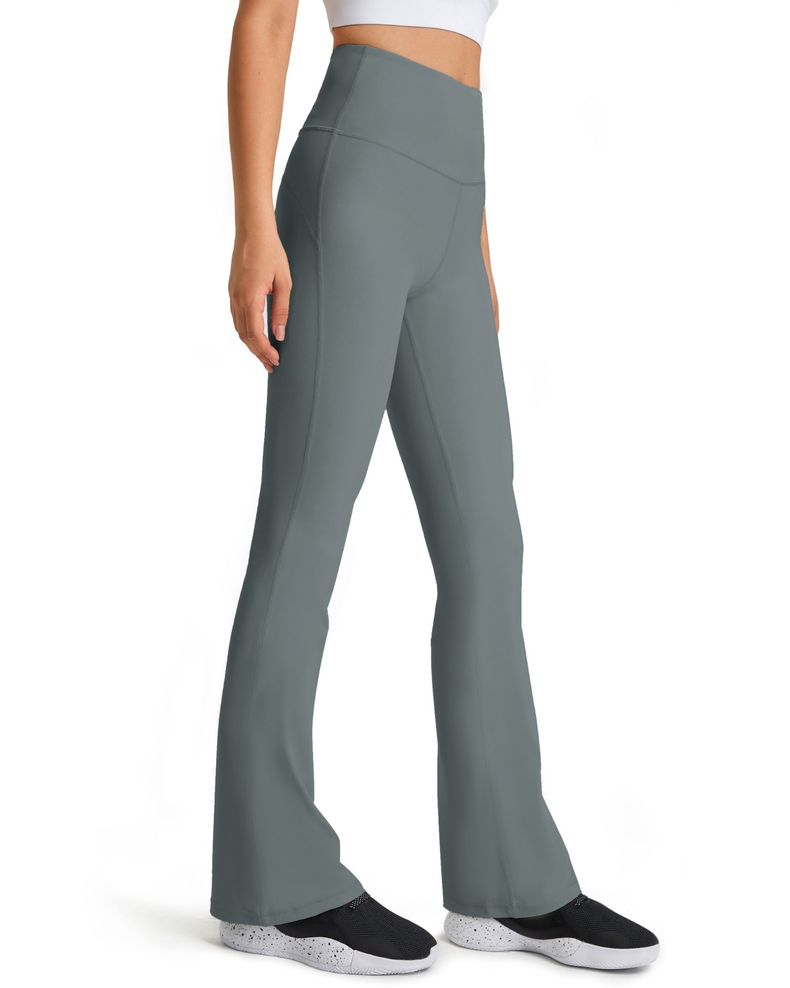 【61】FITOP Flare Yoga Pants for Women Buttery Soft High Waist Bootcut Pants Workout Leggings